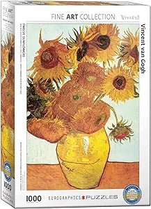 Twelve Sunflowers 1000 Piece Puzzle Box Set - Readers Warehouse