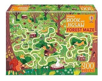Usborne Book and Jigsaw Forest Maze Box Set - Readers Warehouse