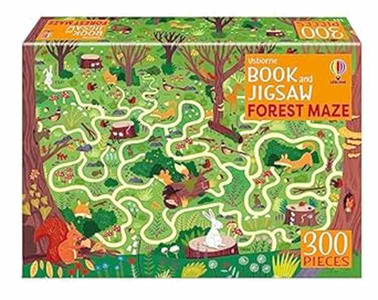 Usborne Book and Jigsaw Forest Maze Box Set - Readers Warehouse