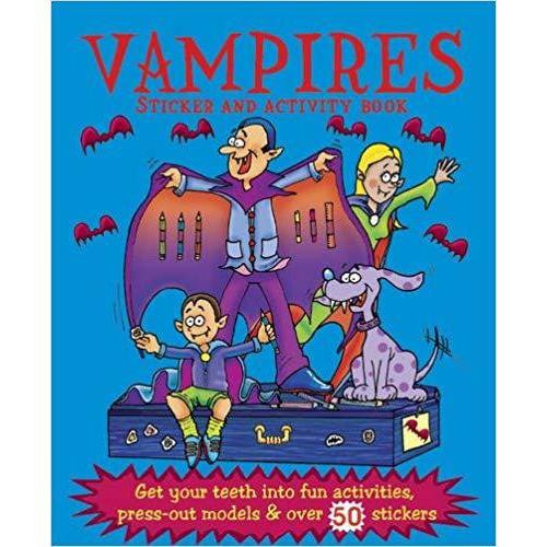 Vampires Sticker And Activity Book - Readers Warehouse