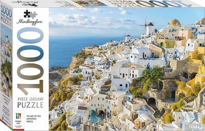 Village Of Oia, Santorini, Greece - 1000 Piece Puzzle - Readers Warehouse