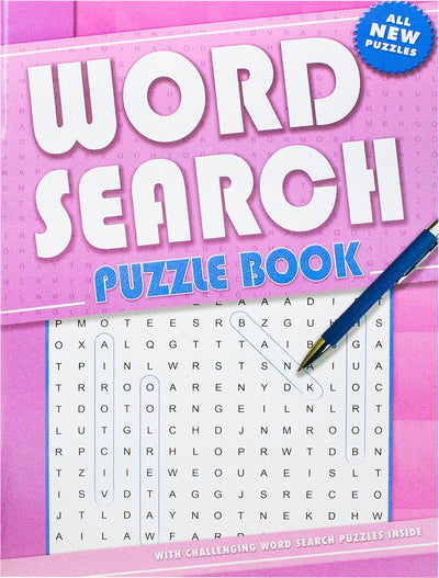 Word Search Pink Puzzle Book - Readers Warehouse