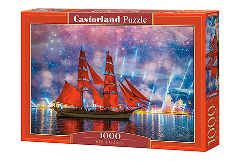 Red Frigate 1000 Piece Puzzle
