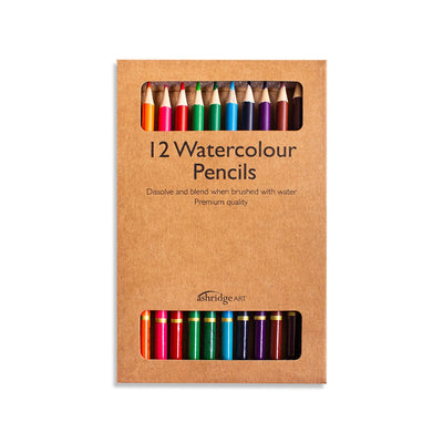 12 Watercolour Pencil Pack - Readers Warehouse