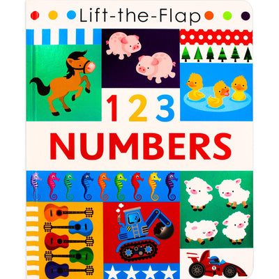 123 Numbers - Lift the Flap Activity Kids Books - Readers Warehouse
