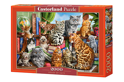 House Of Cats 2000 Piece Puzzle