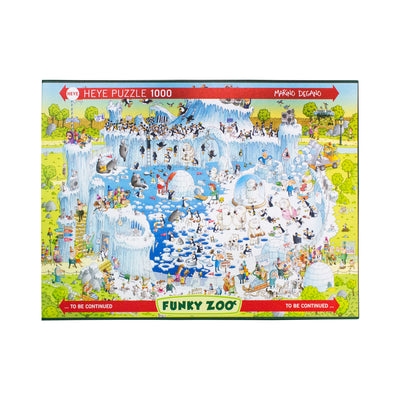 Marino Degano Funky Zoo Polar Habitat - 1000 Piece Puzzle