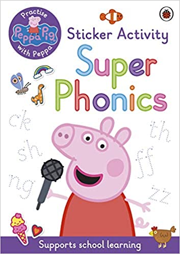 Practise With Peppa - Super Phonics - Sticker Book - Readers Warehouse