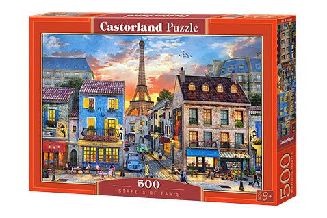 Streets Of Paris - 500 Piece Puzzle