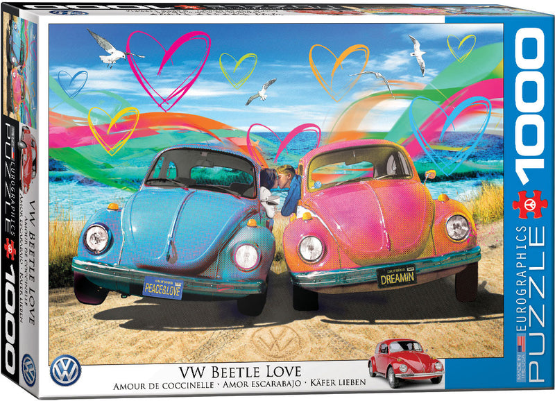 Volkswagen Beetle Love 1000 Piece Puzzle