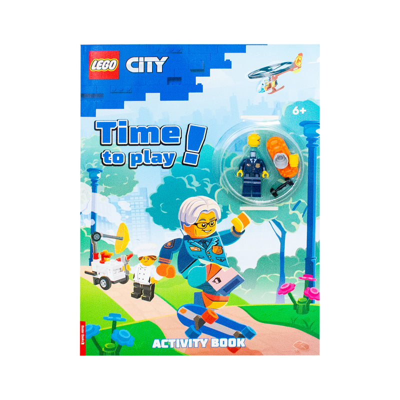 Lego City Time To Play - Chief Wheeler Activity Book - Readers Warehouse
