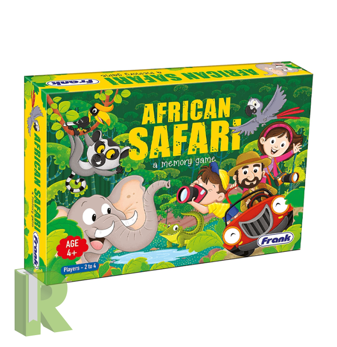African Safari - A Memory Game - Readers Warehouse