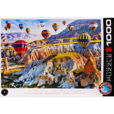Air Balloon Cappadocia Turkey 1000 Piece Puzzle Box set - Readers Warehouse
