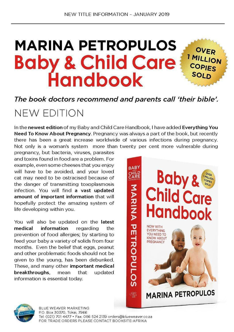Baby And Child Care Handbook - Readers Warehouse