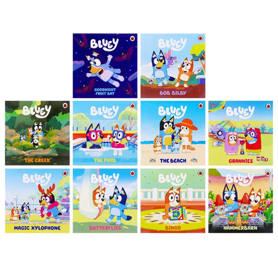 Bluey Let's Do This Box Set - 10 books - Readers Warehouse