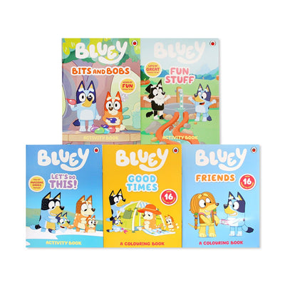 Bluey's Box Of Fun - 5 Activity titles - Readers Warehouse