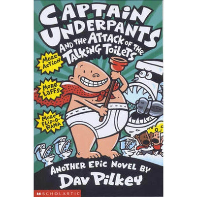 Captain Underpants And The Attack Of The Talking Toilets - Readers Warehouse