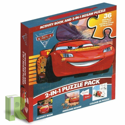 Cars 3 Jigsaw Puzzle 2 In 1 - Readers Warehouse