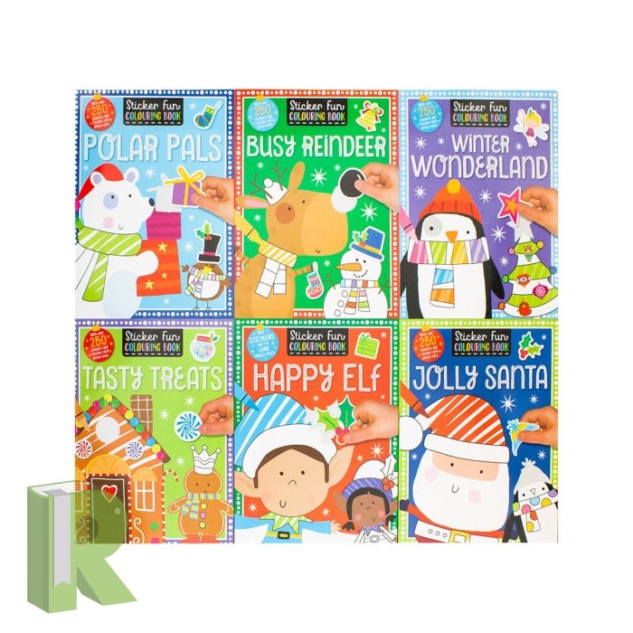 Christmas Sticker Fun Colouring Collection - Readers Warehouse