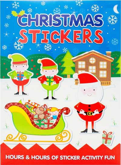 Christmas Stickers- Red - Readers Warehouse