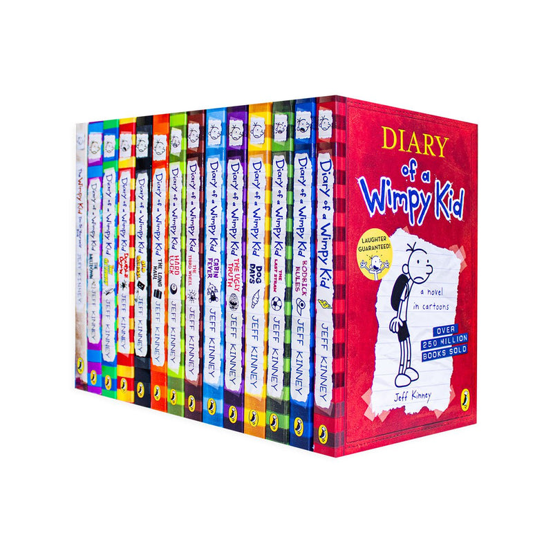 Diary of a Wimpy Kid Collection 14 Book Pack - Readers Warehouse