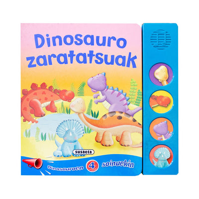 Dinosaro Zaratatsuak Sound Book (Basque) - Readers Warehouse