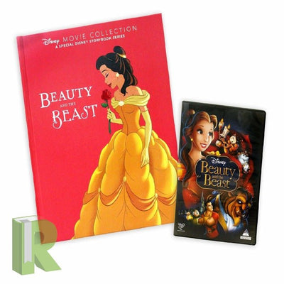 Disney Beauty and The Beast Book and DVD - Readers Warehouse