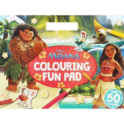 Disney Moana Colouring Fun Pad - Readers Warehouse