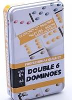 Double 6 Dominoes Tin - Readers Warehouse