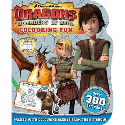 Dragons Defenders of Berk - Colouring Fun - Readers Warehouse