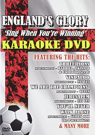 England's Glory Karaoke Dvd + Flag Pack - Readers Warehouse