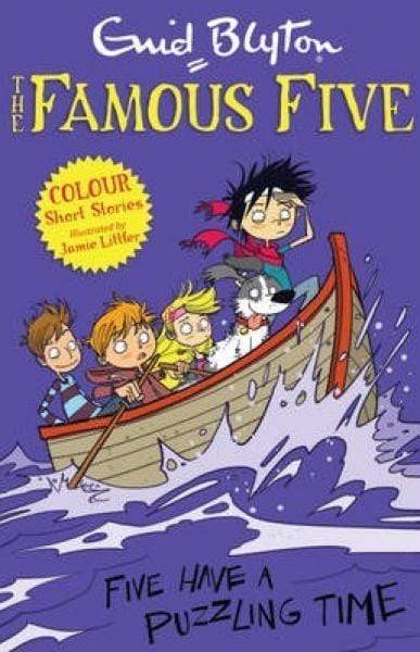 Famous Five Colour Short Stories - Five Have A Puzzling Time Enid Blyton