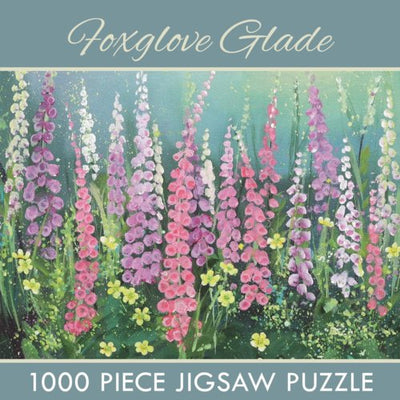 Foxglove Glade 1000 Piece Jigsaw Puzzle Box - Readers Warehouse