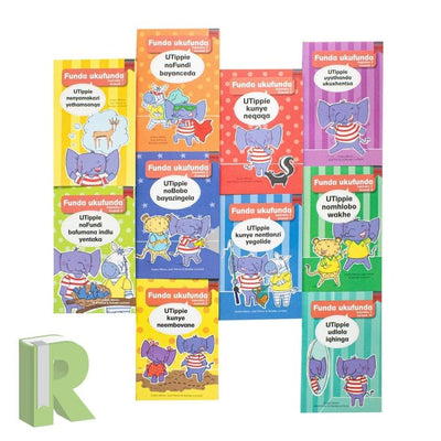 Funda Ukufunda noTippie- Inqanaba, 1 no 2 (20 Book Box-Set) ( IsiXhosa ) - Readers Warehouse