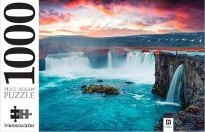 Godafoss Waterfall Iceland - 1000 Piece Puzzle - Readers Warehouse