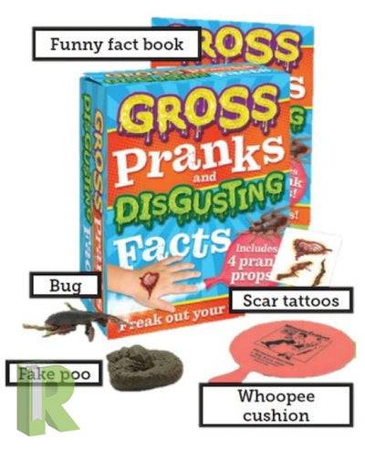 Gross Pranks And Disgusting Fact Box-Set