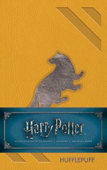 Harry Potter: A6 Hufflepuff Ruled Pocket Journal - Readers Warehouse
