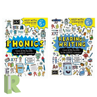 Help With Homework - Phonics And Reading Book Pack - Readers Warehouse