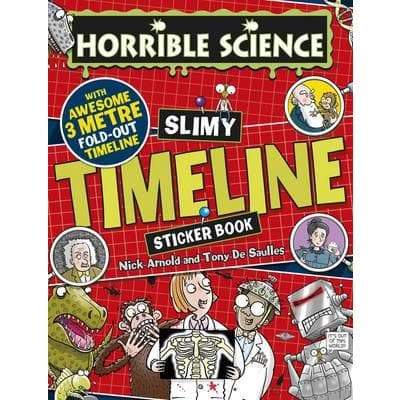 Horrible Science - Slimy Timeline Sticker Book - Readers Warehouse
