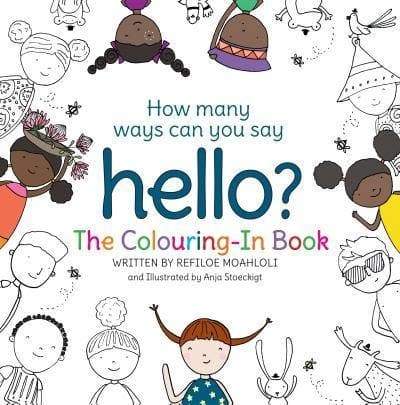 How Many Ways Can Say Hello Colouring-in Book - Readers Warehouse