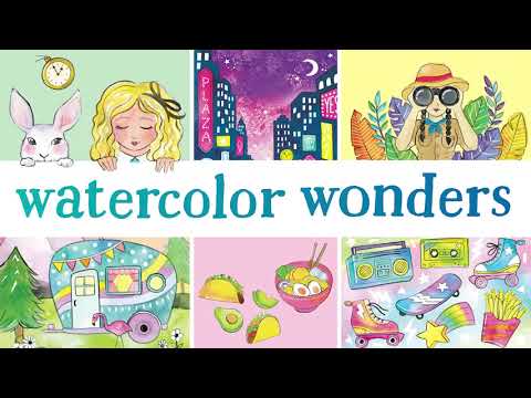 Watercolor Wonders Activity Kit