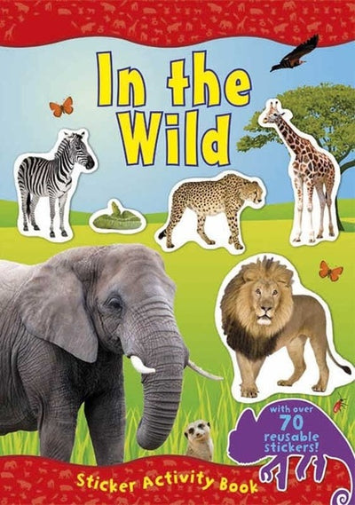 In The Wild Sticker Activity Book - Readers Warehouse