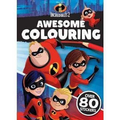 Incredibles 2 Awesome Colouring Book - Readers Warehouse