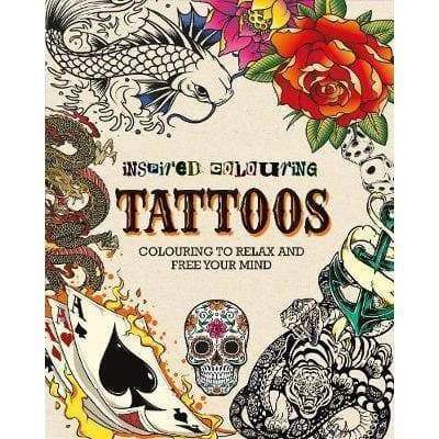 Inspired Colouring: Tattoos - Readers Warehouse