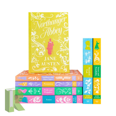 Jane Austen Complete Collection book covers layout
