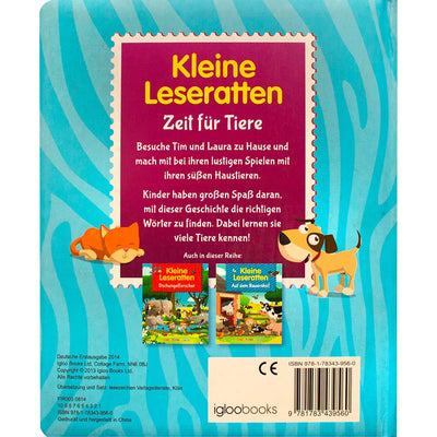 Kleine Leseratten Zeit Fur Tiere (German) - Readers Warehouse