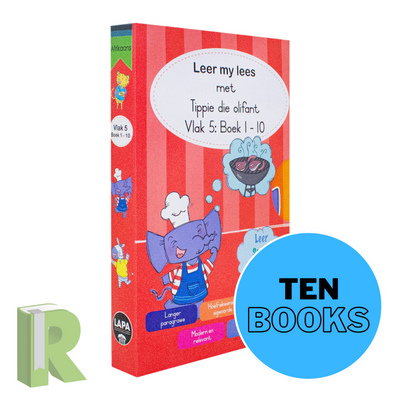 Leer My Lees (Vlak 5) - Tippie Boxset 10 Boeke Print Books