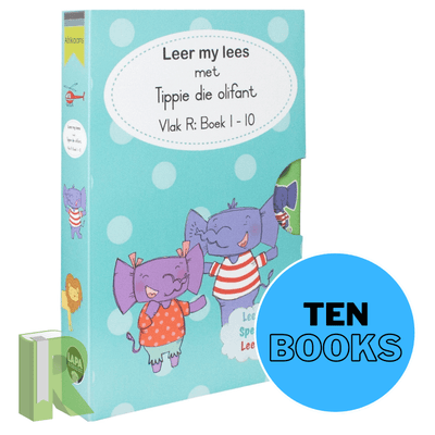 Leer My Lees (Vlak R) - Tippie Boxset 10 Boeke Print Books