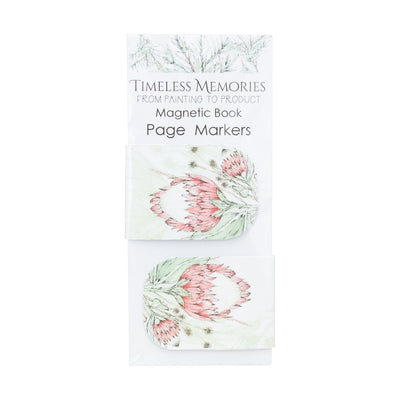 Page Marker: Pink Protea - Readers Warehouse