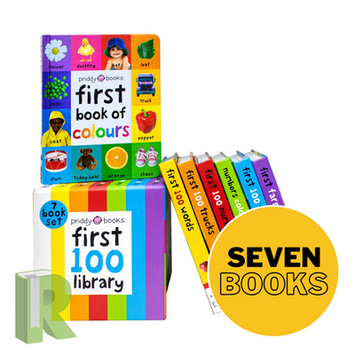 Priddy First 100 Library Collection Print Books